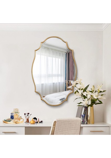 50X105 cm Şık Duvar Dekor Aynası, Modern ve Estetik Tasarım fırsatları
