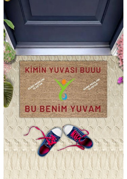 Dijital Baskı Kişiye Özel Iç Kapı Dekorasyon Paspas PS11273 fiyatları