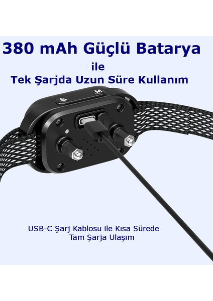 T319 Havlama Engellleyici Köpek Tasması, 5 Farklı Seçimli Çalışma Modu, Havlama Tasması fiyatları