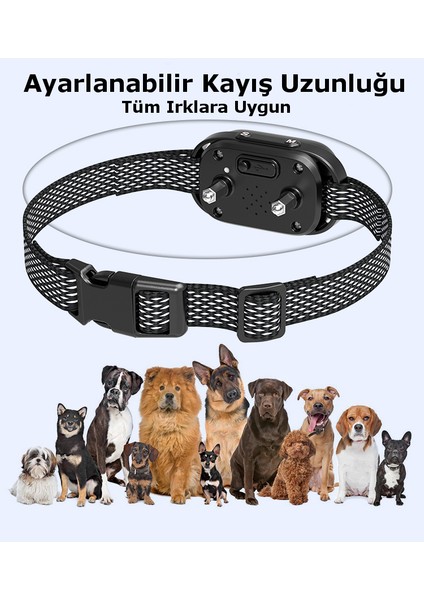T319 Havlama Engellleyici Köpek Tasması, 5 Farklı Seçimli Çalışma Modu, Havlama Tasması fırsatları