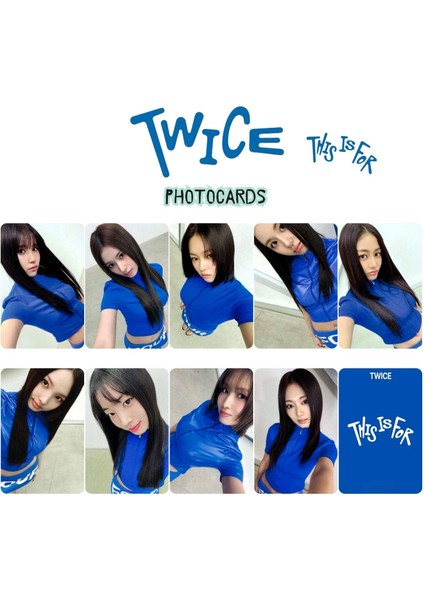 Twıce '' This Is For '' Photocards Set Pob 2