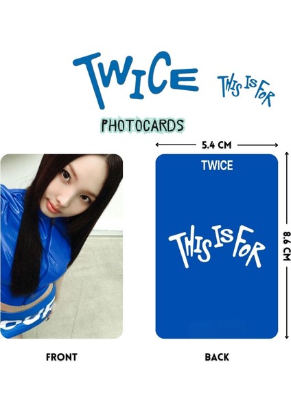 Twıce '' This Is For '' Photocards Set Pob 2 fiyatları