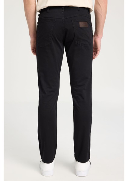 Erkek Normal Bel Slim Fit Siyah Chino Pantolon Texas Slim Pantolon- W12001 indirimleri