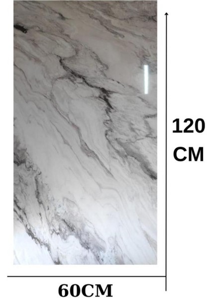 Mermer Desenli Uv Pvc Duvar Paneli 60X120CM, Ev, Ofis ve Otel Için Dekoratif Kaplama fiyatları