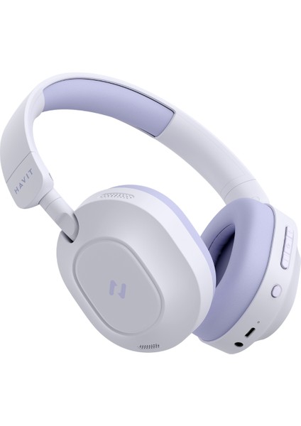 H668BT Anc Bluetooth Kulaküstü Kulaklık - 80 Saat, Anc, Çift Cihaz Desteği, Hi-Res Audio