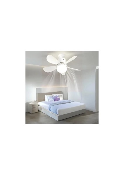 Karayel Fan LED 82W Kumandalı Işıklı Vantilatör CT-1155