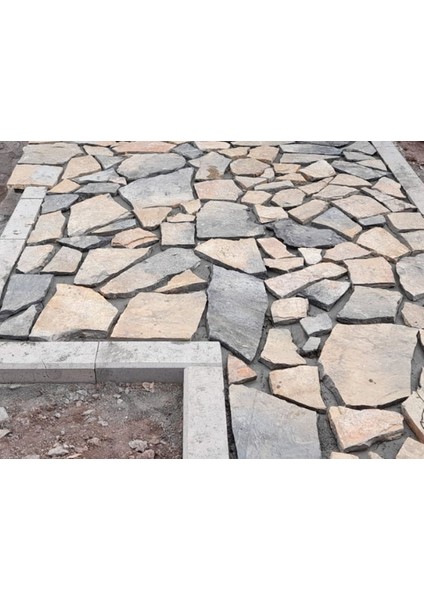 Kayrak Taş Yer Döşeme Kayrak Taş Yer Döşeme Düz Bahçe Patika Yol Şömine Tandır Önü Dekorasyon fırsatları