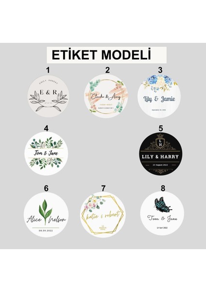 Kişiye Özel Çiçek Soya Mum Seti, Düğün, Nikah, Doğum Günü, Bebek Hediye (10 Adet) fırsatları