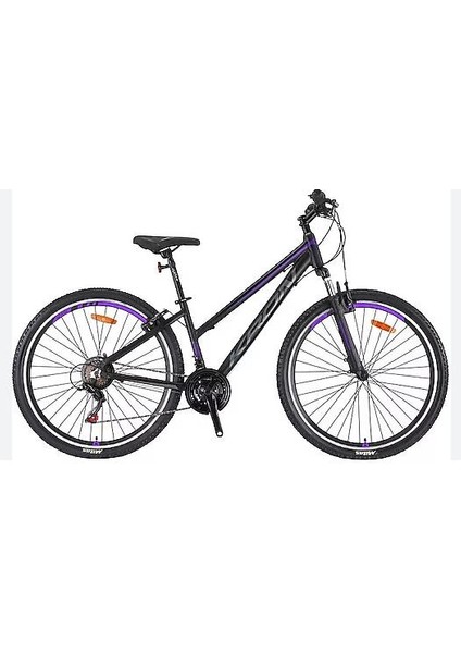 Xc 75 - 26 Mtb Lady - 14' - 21 Vites - V.b - Mat Siyah-Mor/bej