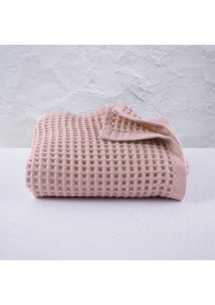 Lüks Waffle Banyo Havlusu 1 Adet, Büyük Boy 80X160 Cm, 100% Pamuk, Yüksek Kaliteli Banyo Havluları