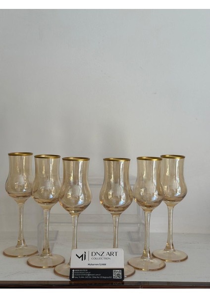 Grappa Kahve Yanı Su Bardağı 6'lı