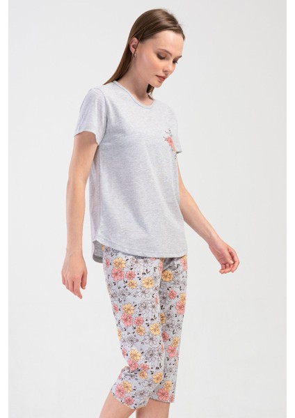 Kadın Kısa Kol Kaprili Pijama Takım , 409060 fiyatları