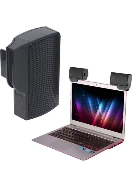 MV-19294 Mini 1+1 USB Laptop Hoparlör (2x3 Watt)
