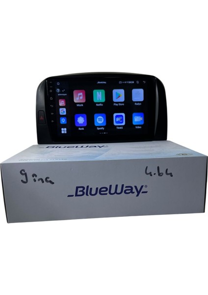 Hyundai Sonato 2004-2008 Blueway 4-64 Profesyonel Oem Multimedia modelleri