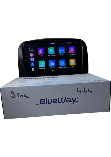 Hyundai Sonato 2004-2008 Blueway 4-64 Profesyonel Oem Multimedia fırsatları