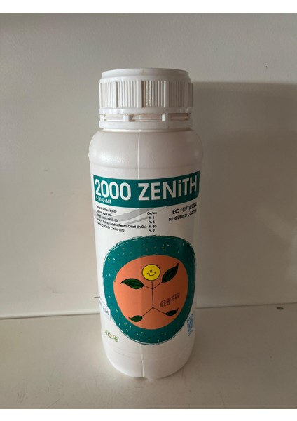 2000 Zenith 5-30-0 Çiçeklendirici Yaprak Gübresi 1 Litre