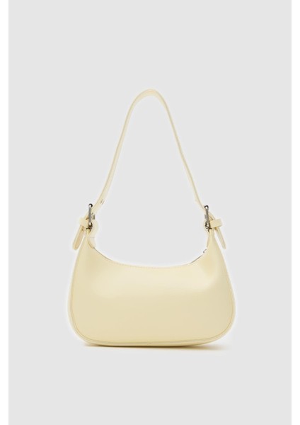 Muse Oval Baget Çanta Sarı