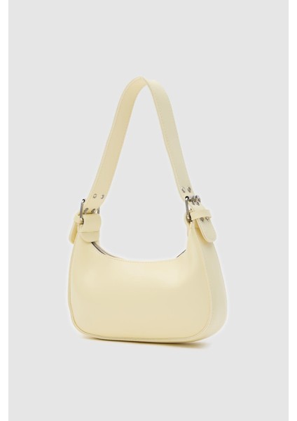 Muse Oval Baget Çanta Sarı fırsatları
