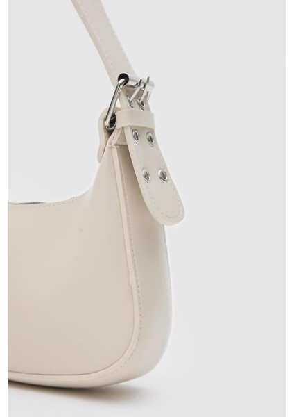 Muse Oval Baget Çanta Krem modelleri