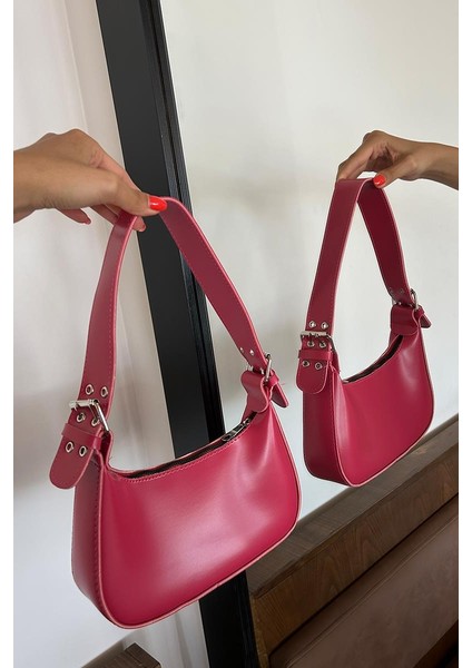 Muse Oval Baget Çanta Pembe fiyatları