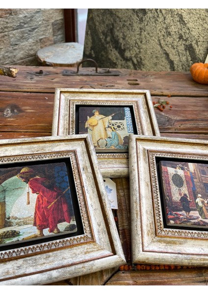 Beyaz Taşlı Duvar Dekoru, 3'lü Set, Şık ve Modern Tasarım modelleri