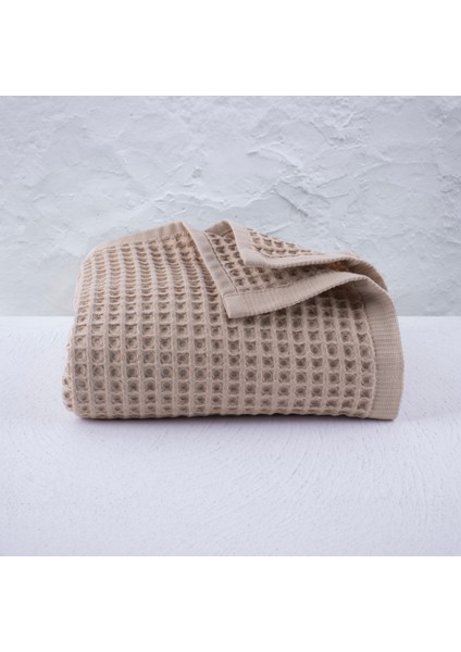 Lüks Waffle Banyo Havlusu 1 Adet, Büyük Boy 80X160 Cm, 100% Pamuk, Yüksek Kaliteli Banyo Havluları