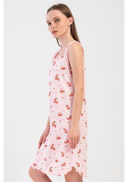 Pamuklu Kadın Genıs Askılı Gecelik , 408040 modelleri