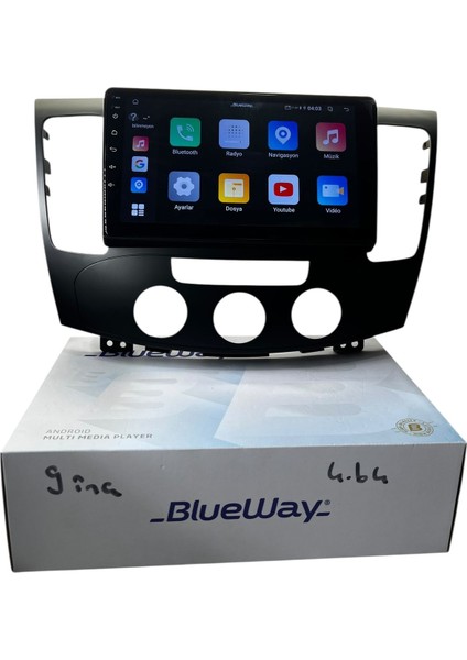 Hyundai Sonato M-C 2009-2011 Blueway 4-64 Profesyonel Oem Multimedia