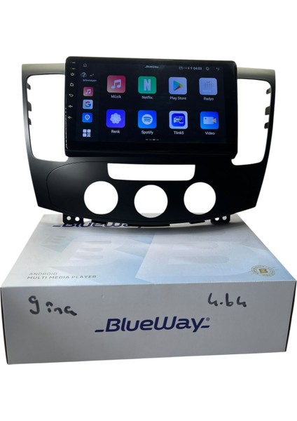 Hyundai Sonato M-C 2009-2011 Blueway 4-64 Profesyonel Oem Multimedia fiyatları