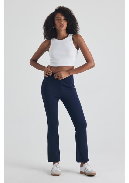 Kadın Pamuklu Crop Top Atlet Esnek Kaşkorse Ribanalı Bluz modelleri