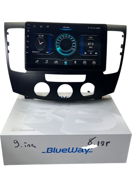 Hyundai Sonato M-C 2009-2011 Blueway 8-128 Tam Profesyonel Oem Multimedia