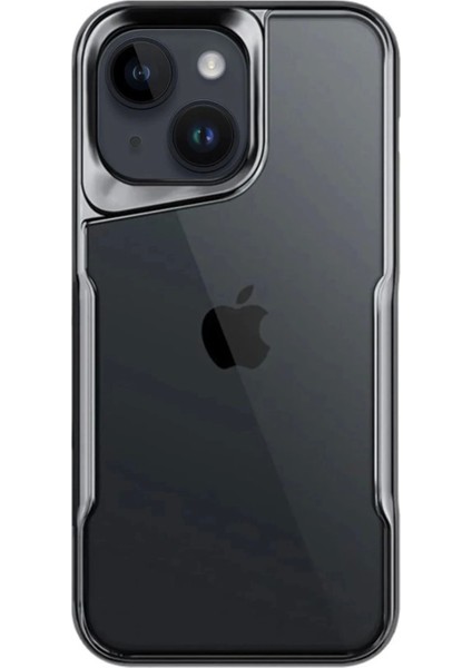 iPhone 15 Kılıf Boyi Silikon Kapak - Titan Gri