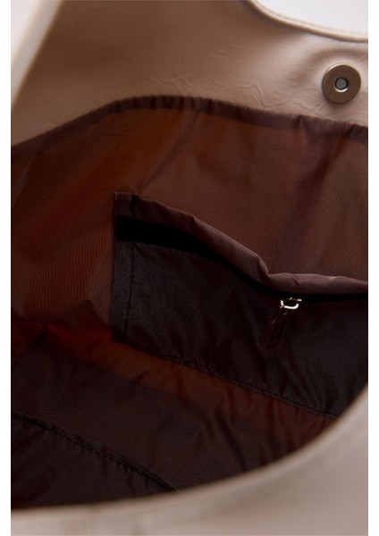 Zaura Salaş Omuz Çantası Krem fırsatları