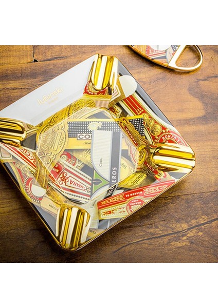 Yeni Seri Cuban Design Üçlü Puro Seti Çakmak+Kesici+Küllük indirimleri