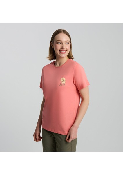 CS0430 Csc W Floral Run Ss Tee - T-Shirt fırsatları