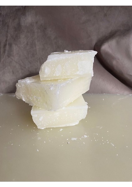 Beyaz Ham Parafin Mum Yapım Malzemesi 1 Kg, Tüm Kalıp Modellerine Uygun