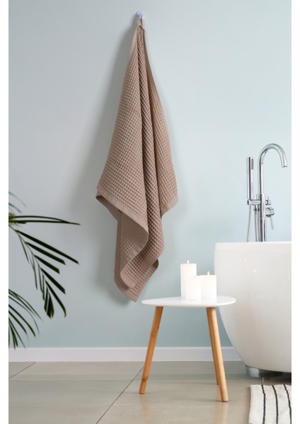 Lüks Waffle Banyo Havlusu 1 Adet, Büyük Boy 80X160 Cm, 100% Pamuk, Yüksek Kaliteli Banyo Havluları fiyatları