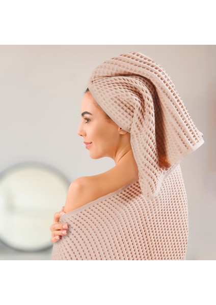 Lüks Waffle Banyo Havlusu 1 Adet, Büyük Boy 80X160 Cm, 100% Pamuk, Yüksek Kaliteli Banyo Havluları modelleri