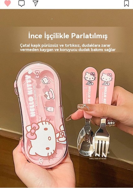 304 Paslanmaz Çelik Çocuk Uygun Sofra Kaşık ve Çatal Seti (Yurt Dışından) fırsatları