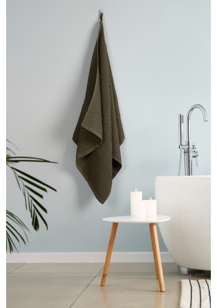 Lüks Waffle Banyo Havlusu 1 Adet, Büyük Boy 80X160 Cm, 100% Pamuk, Yüksek Kaliteli Banyo Havluları fiyatları