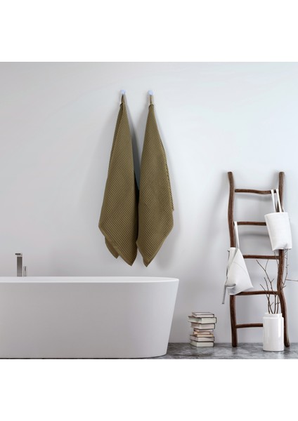 Lüks Waffle Banyo Havlusu 1 Adet, Büyük Boy 80X160 Cm, 100% Pamuk, Yüksek Kaliteli Banyo Havluları indirimleri