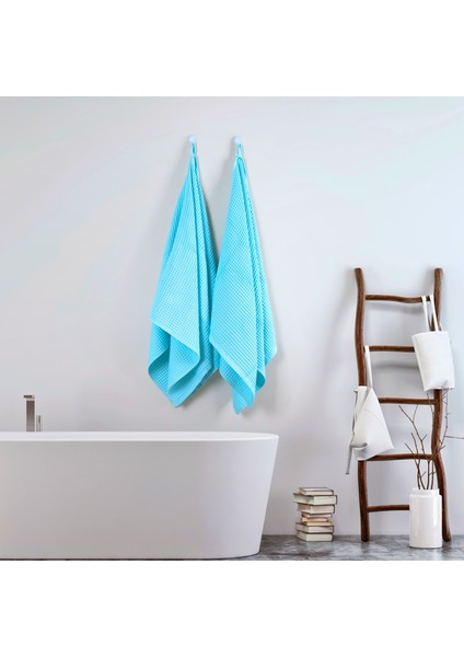 Lüks Waffle Banyo Havlusu 1 Adet, Büyük Boy 80X160 Cm, 100% Pamuk, Yüksek Kaliteli Banyo Havluları modelleri