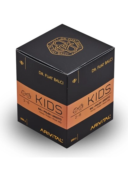 Dr. Fuat Balcı Kids Bal-Polen-Arı sütü Karışımı 250 gr