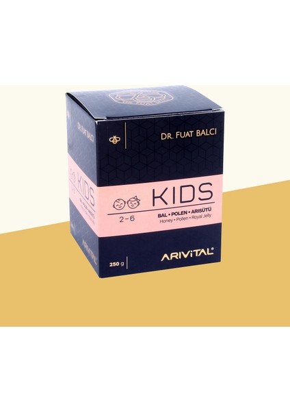 Dr. Fuat Balcı Kids Bal-Polen-Arı sütü Karışımı 250 gr fırsatları