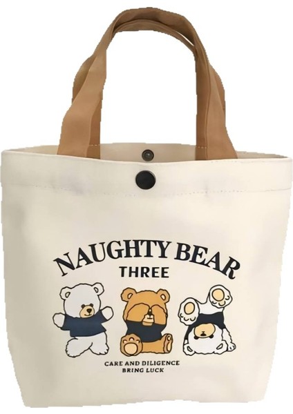 Küçük Ayı Tuval Çanta (Yurt Dışından)