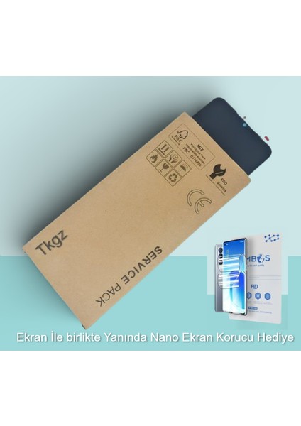 Honor 10 Lite Uyumlu LCD Ekran Dokunmatik Service Pack - Hd Nano Ekran Korucu Hediye