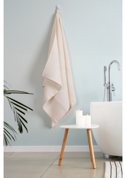 Lüks Waffle Banyo Havlusu 1 Adet, Büyük Boy 80X160 Cm, 100% Pamuk, Yüksek Kaliteli Banyo Havluları fiyatları