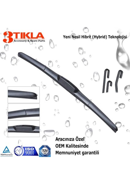 Toyota Yaris Hibrit Silecek (2011-2014) 700 mm Tek