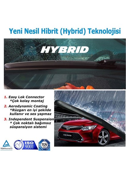 Toyota Yaris Hibrit Silecek (2011-2014) 700 mm Tek fiyatları