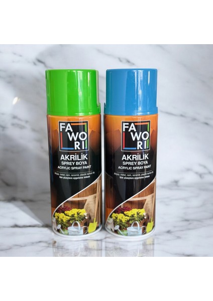 Akrilik Sprey Boya 400 ml modelleri